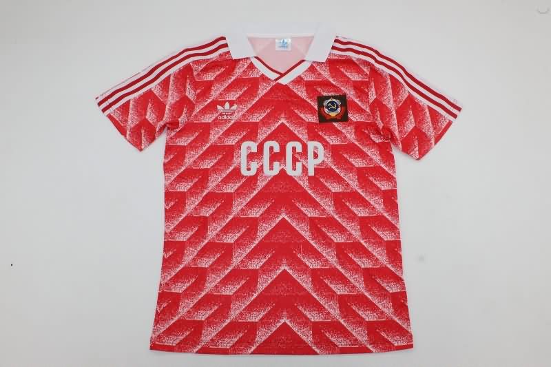 CCCP Soccer Jersey Home Retro Replica 1988