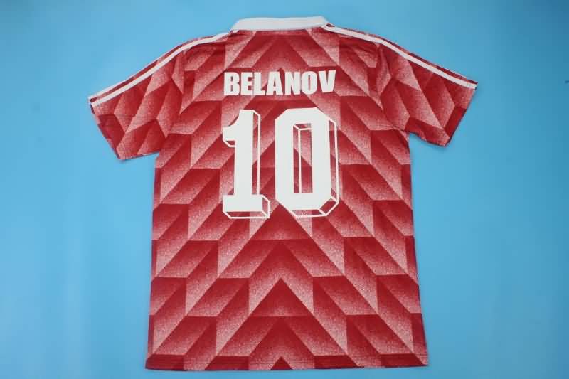 CCCP Soccer Jersey Home Retro Replica 1988