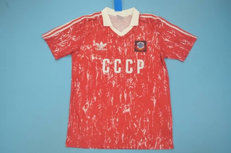 CCCP Soccer Jersey Home Retro Replica 1990