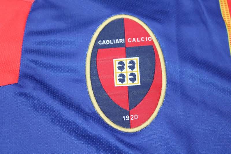 Cagliari Soccer Jersey Home Retro Replica 2003/04