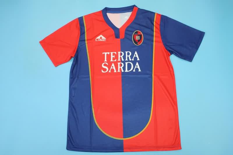 Cagliari Soccer Jersey Home Retro Replica 2004/05