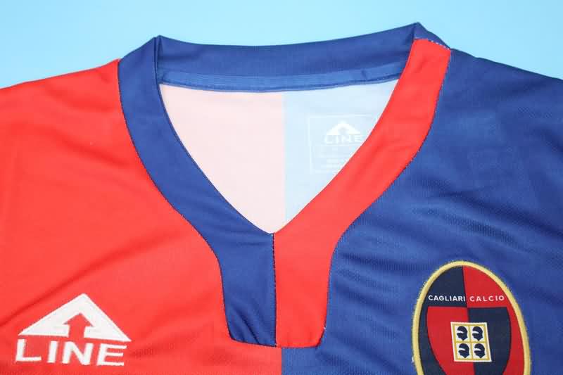 Cagliari Soccer Jersey Home Retro Replica 2004/05