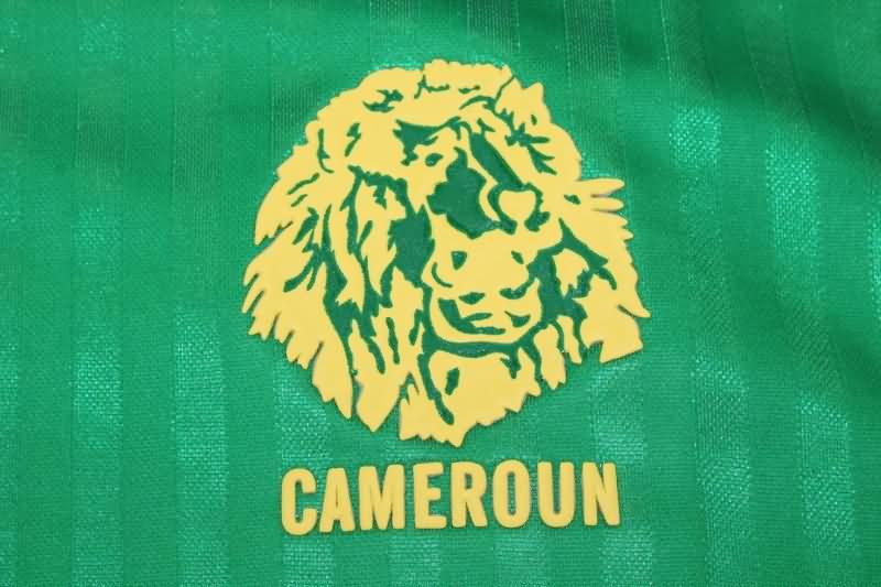 Cameroon Soccer Jersey Home Retro Replica 1990