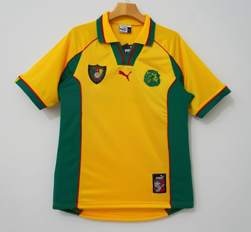 AAA Quality Cameroon 1998 Away Retro Soccer Jersey