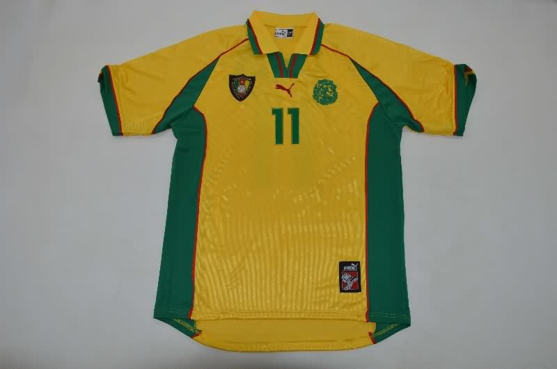 AAA Quality Cameroon 1998 Away Retro Soccer Jersey