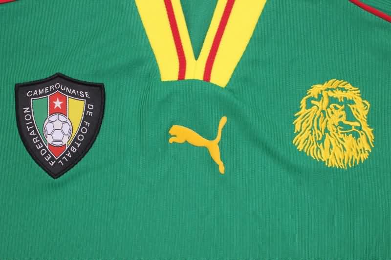 Cameroon Soccer Jersey Home Retro Replica 1998