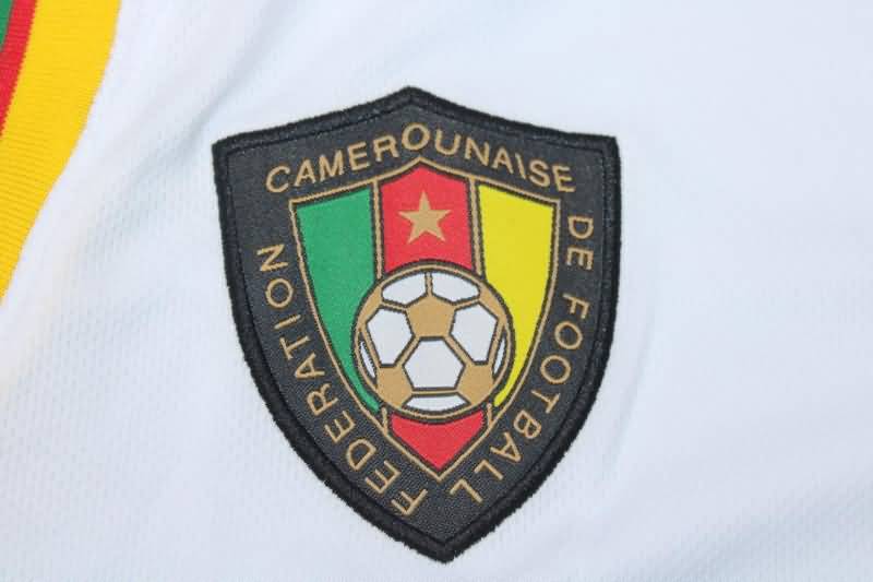 Cameroon Soccer Jersey Away Retro Replica 2002