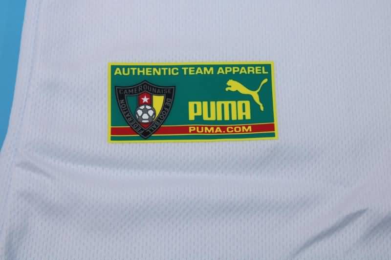 Cameroon Soccer Jersey Away Retro Replica 2002