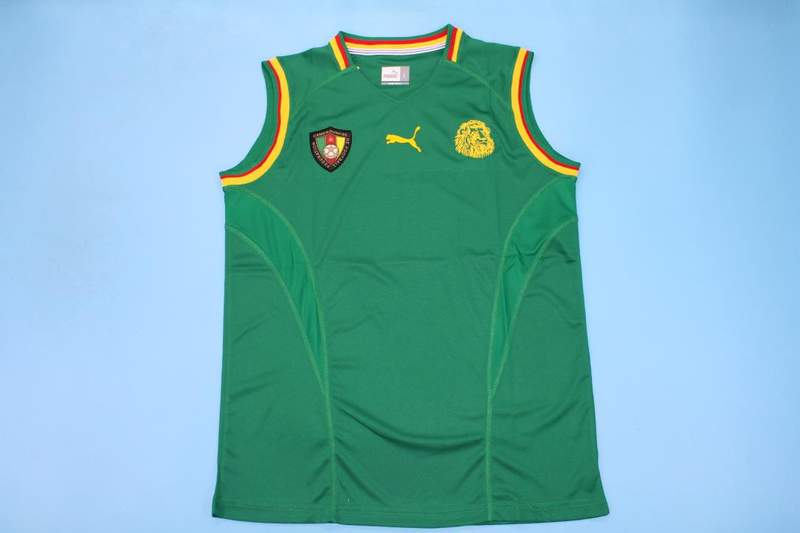 Cameroon Soccer Jersey Home Retro Replica 2002