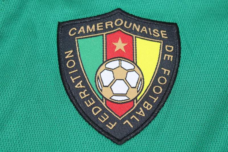 Cameroon Soccer Jersey Home Retro Replica 2002