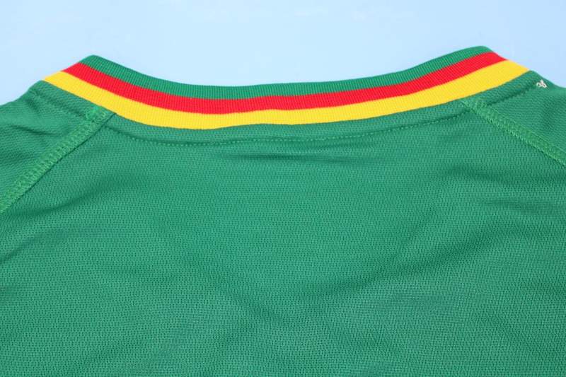 Cameroon Soccer Jersey Home Retro Replica 2002