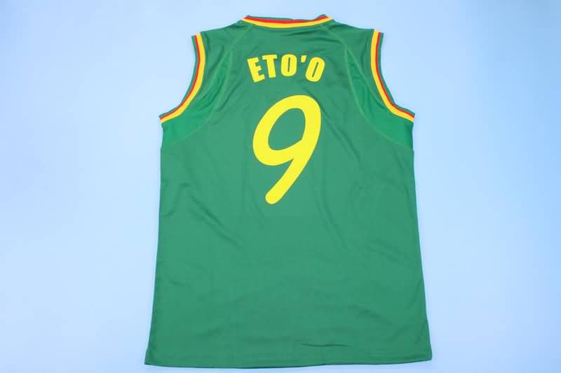 Cameroon Soccer Jersey Home Retro Replica 2002