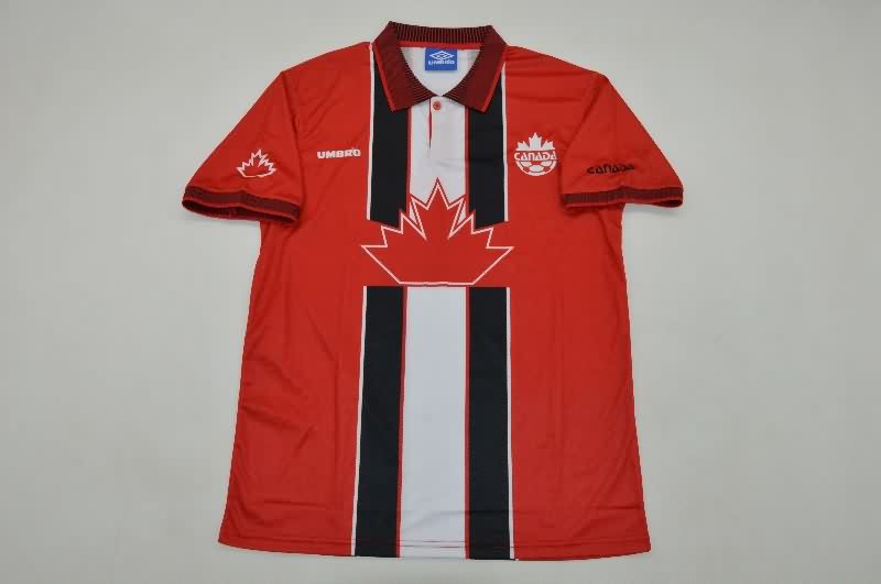 AAA Quality Canada 1998 Home Retro Soccer Jersey