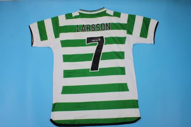 Celtic Soccer Jersey Home Retro Replica 2001/03