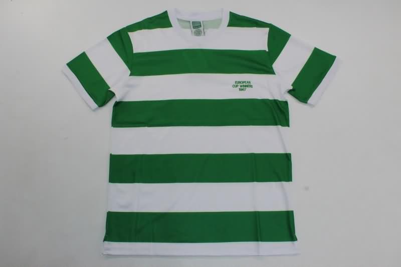 Celtic Soccer Jersey Home Retro Replica 1966/67