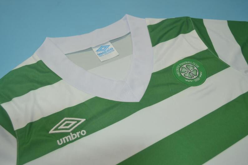 Celtic Soccer Jersey Home Retro Replica 1980/82