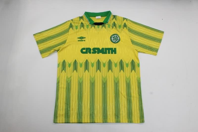 Celtic Soccer Jersey Away Retro Replica 1989/91