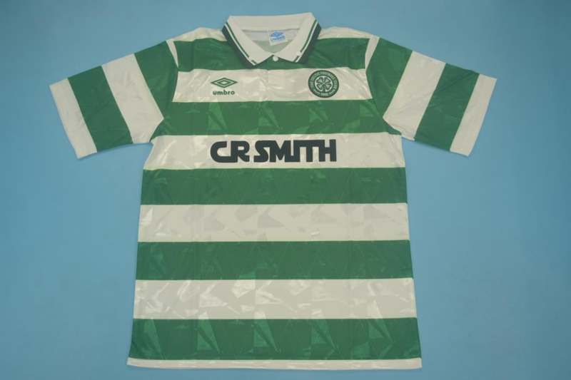 Celtic Soccer Jersey Home Retro Replica 1989/91