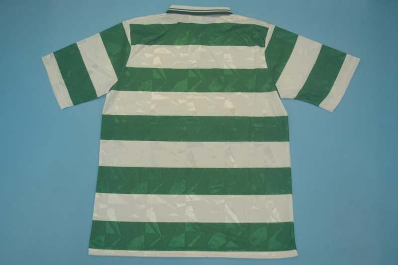Celtic Soccer Jersey Home Retro Replica 1989/91