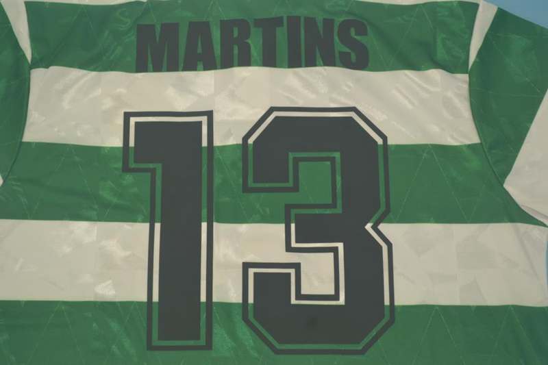 Celtic Soccer Jersey Home Retro Replica 1989/91