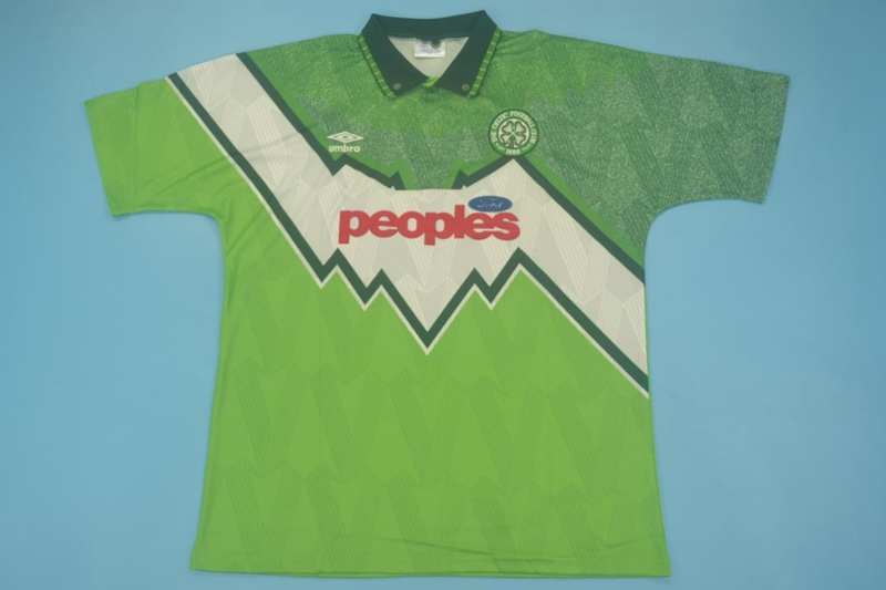 Celtic Soccer Jersey Away Retro Replica 1991/92