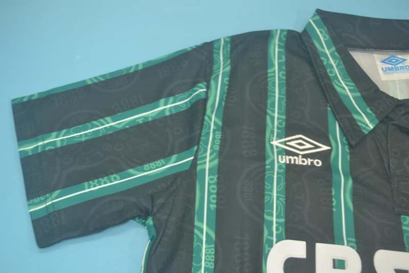 Celtic Soccer Jersey Away Retro Replica 1992/93