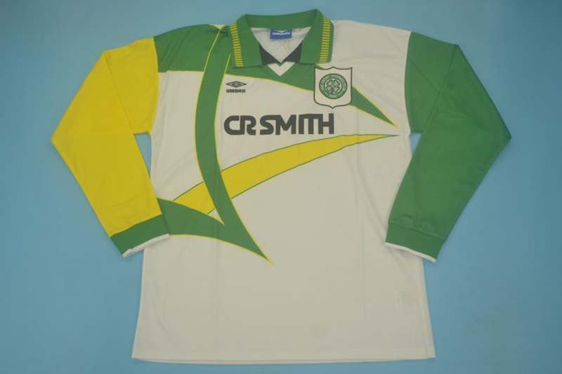 Celtic Soccer Jersey Away Long Sleeve Retro Replica 1994/95