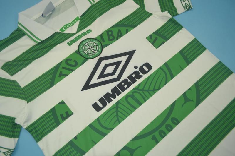 Celtic Soccer Jersey Home Retro Replica 1997/99