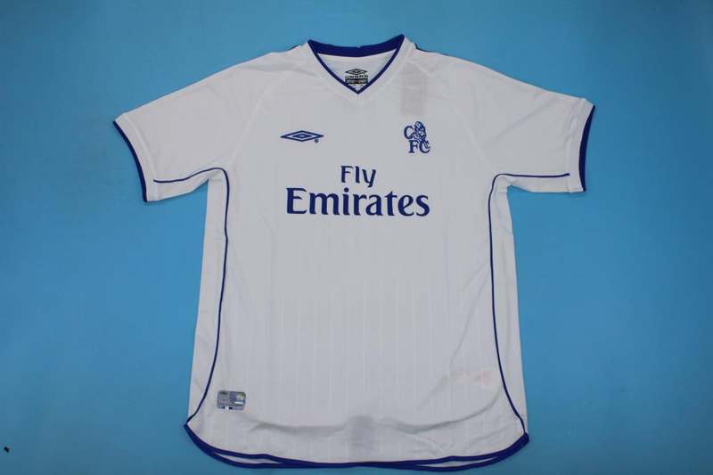 Chelsea Soccer Jersey Away Retro Replica 2001/03