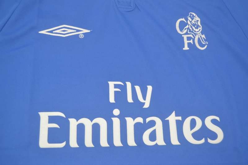 Chelsea Soccer Jersey Home Retro Replica 2001/03