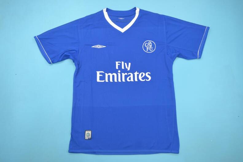 Chelsea Soccer Jersey Home Retro Replica 2003/05