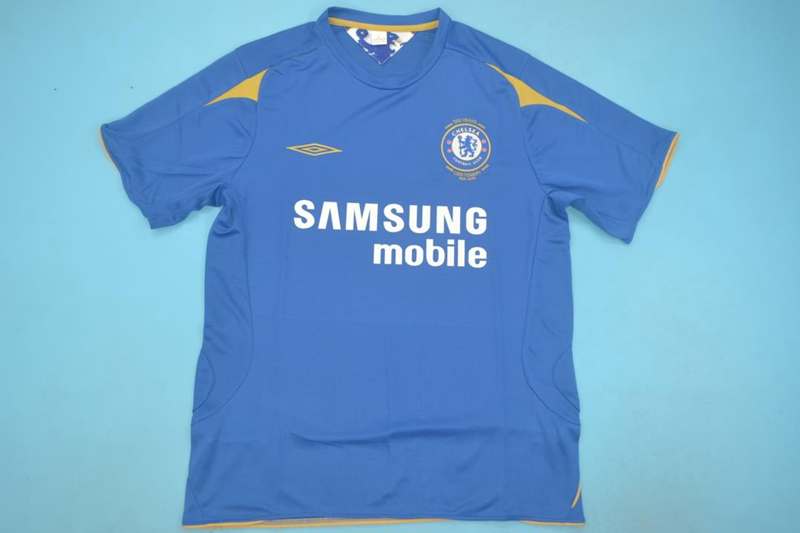 Chelsea Soccer Jersey Home Retro Replica 2005/06