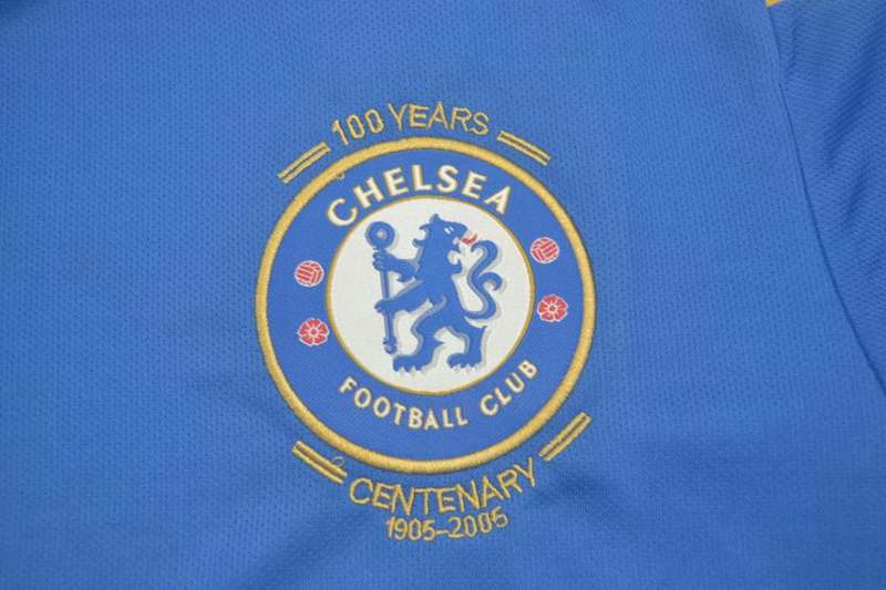 Chelsea Soccer Jersey Home Retro Replica 2005/06