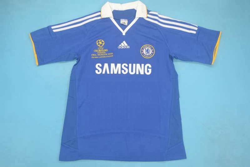 Chelsea Soccer Jersey Home Retro Replica 2007/08