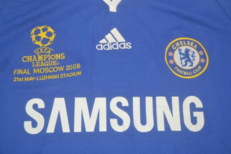 Chelsea Soccer Jersey Home Retro Replica 2007/08