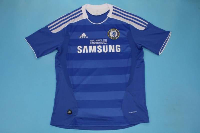 Chelsea Soccer Jersey Home UCL Final Retro Replica 2011/12