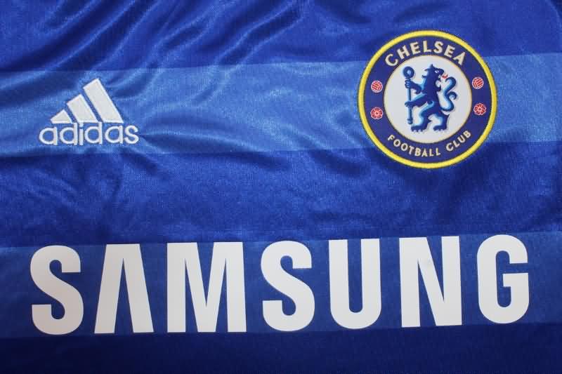 Chelsea Soccer Jersey Home UCL Final Retro L/S Replica 11/12