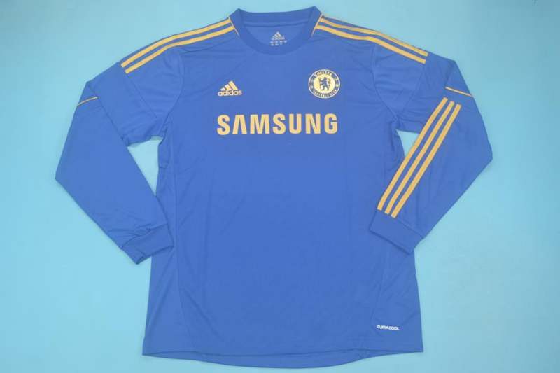 Chelsea Soccer Jersey Home Retro L/S Replica 12/13