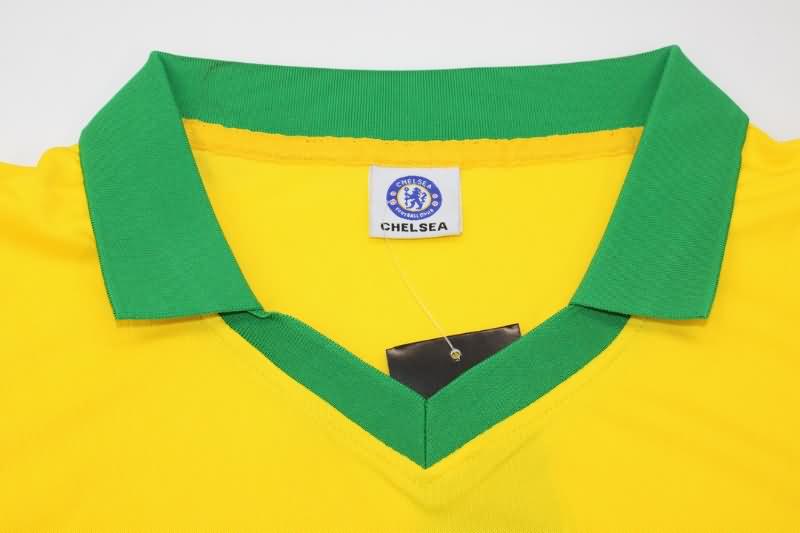 Chelsea Soccer Jersey Yellow Retro Replica 1980