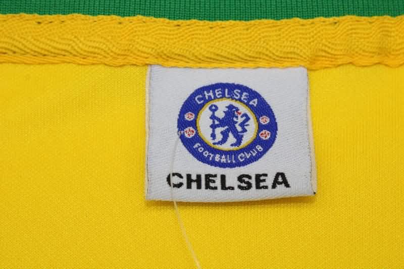 Chelsea Soccer Jersey Yellow Retro Replica 1980