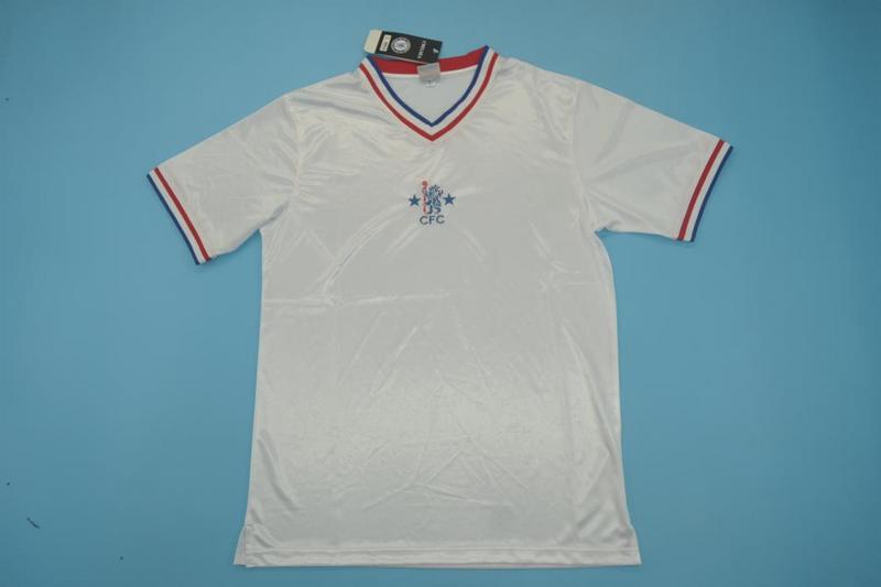 Chelsea Soccer Jersey Away Retro Replica 81/84