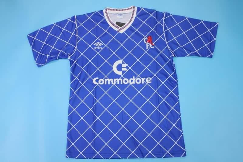 Chelsea Soccer Jersey Home Retro Replica 1987/89