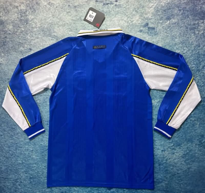 AAA Quality Chelsea 1997/99 Home Long Sleeve Retro Soccer Jersey