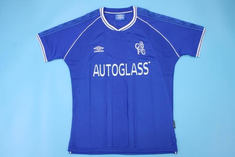 Chelsea Soccer Jersey Home Retro Replica 1999/00