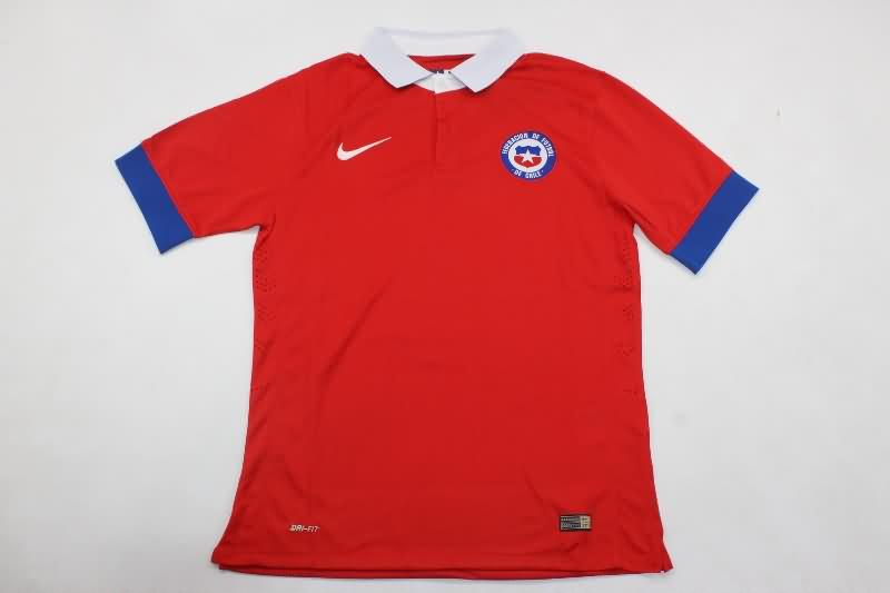 Chile Soccer Jersey Home Retro Replica 2015/16