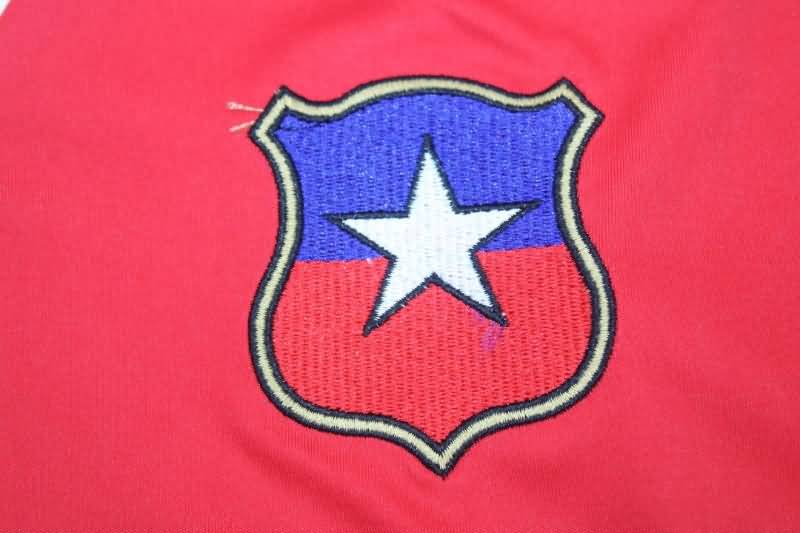 Chile Soccer Jersey Home Long Slevee Retro Replica 1982