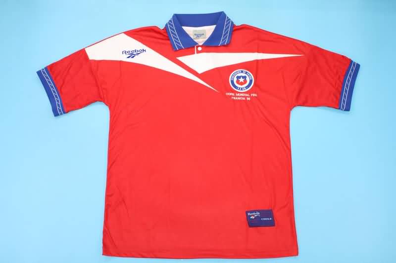 Chile Soccer Jersey Home Retro Replica 1998