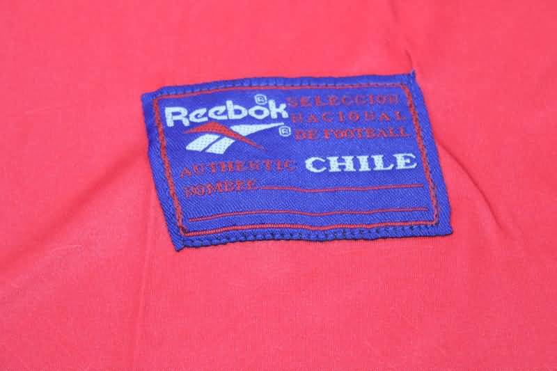 Chile Soccer Jersey Home Retro Replica 1998