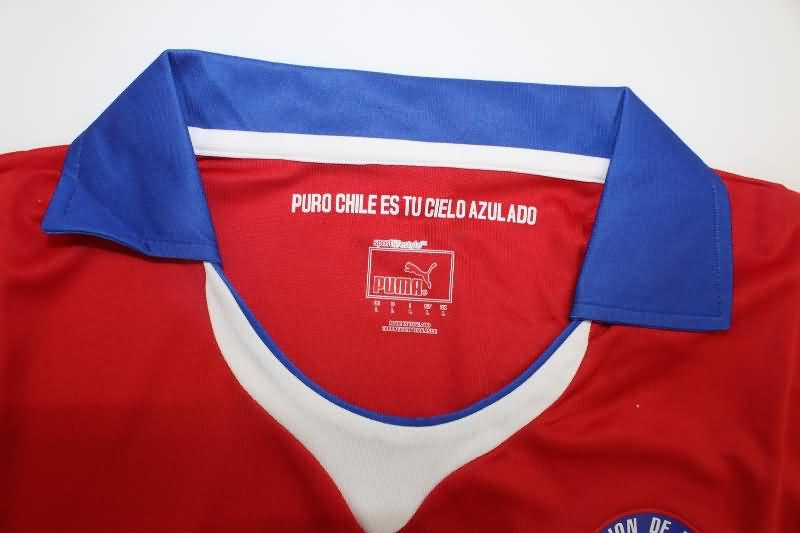 Chile Soccer Jersey Home Retro Replica 2014