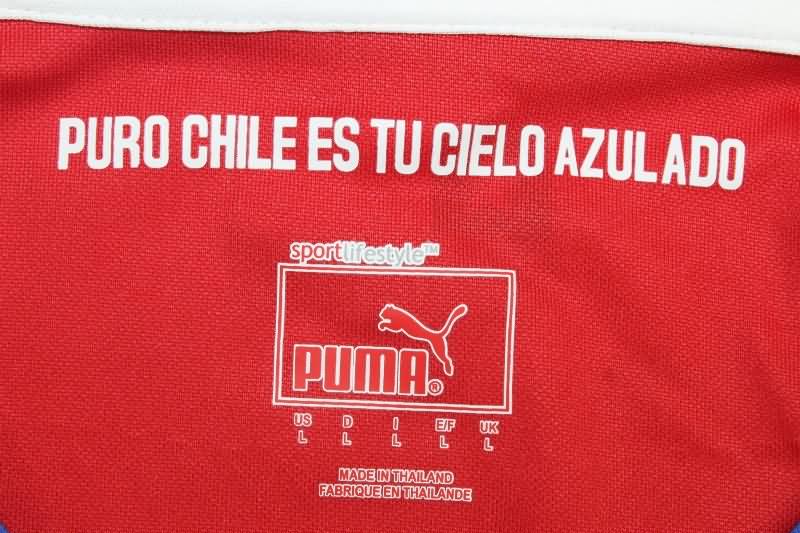 Chile Soccer Jersey Home Retro Replica 2014